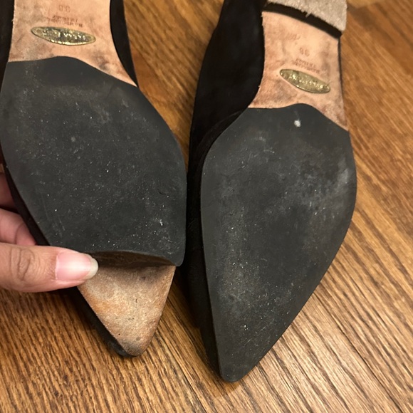 GUC Sarah Flint Black Crisscross Flats; 8 - Picture 5 of 5